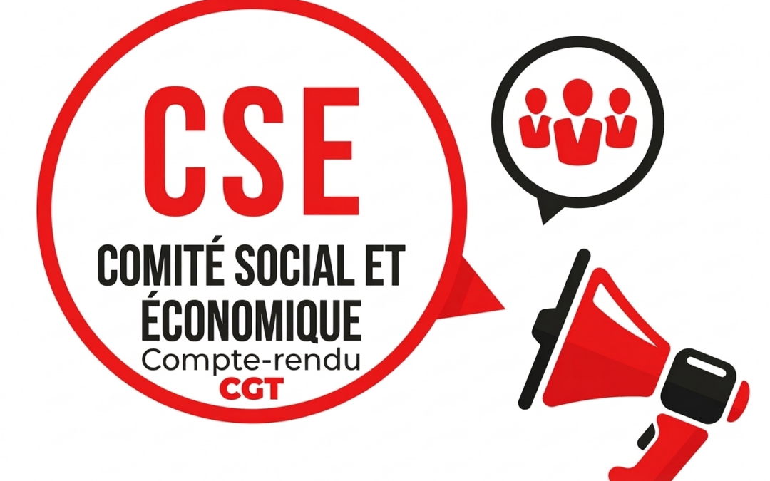 CSE DIPDE – janvier 2026 – Compte-rendu CGT