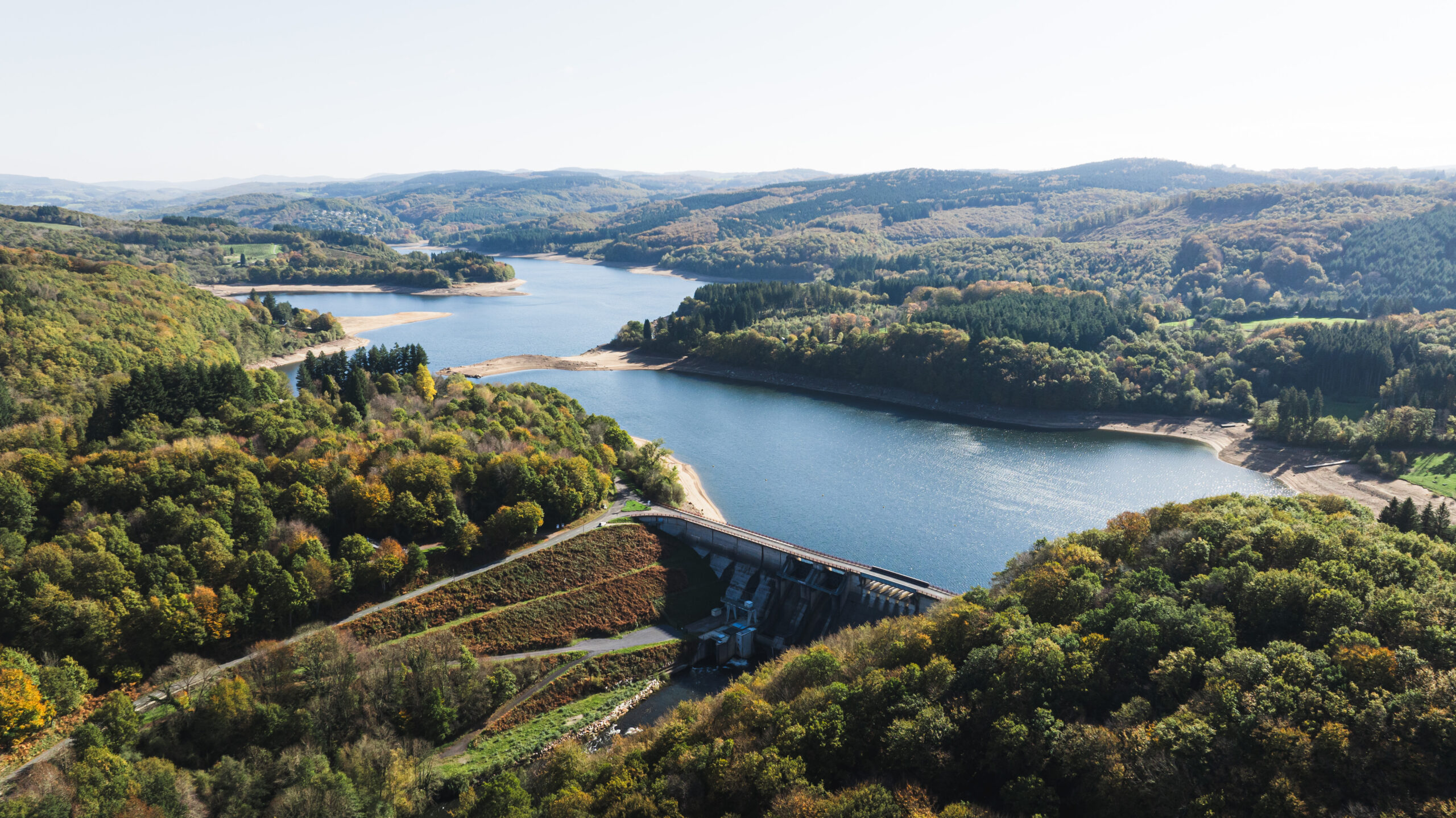 CGT SNPI - Vue aérienne barrage EDF