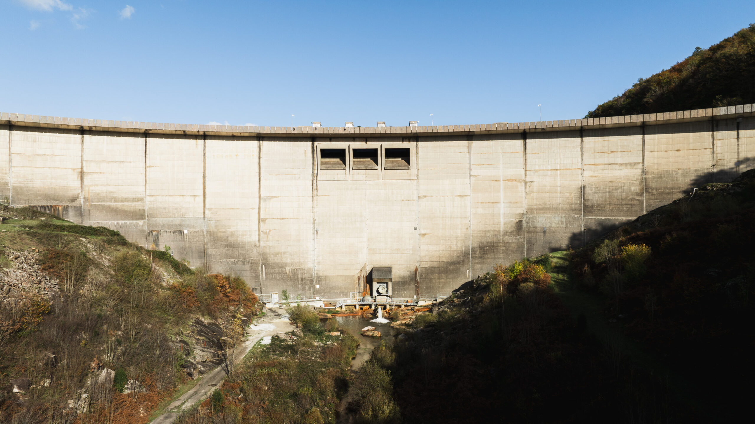 CGT SNPI - Vue aérienne barrage EDF