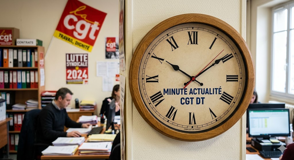 Minute actualités de la CGT : Coût des EPR2, Nouvel réorg d&rsquo;EDF, CFESES, 40 ans de Saint Alban et bien d&rsquo;autres informations