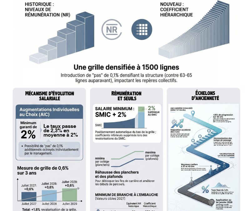NÉGO GRILLE DES SALAIRES : Les propositions des directions !