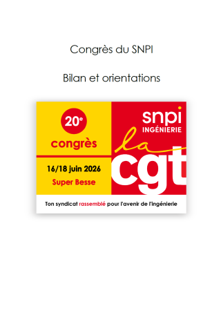 20ème Congrès SNPI 2026 Super Besse Bilan & Orientations