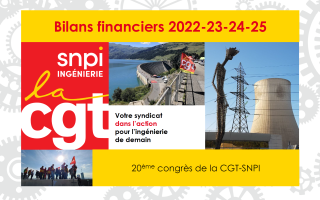 20ème Congrès SNPI 2026 Super Besse Présentation des comptes