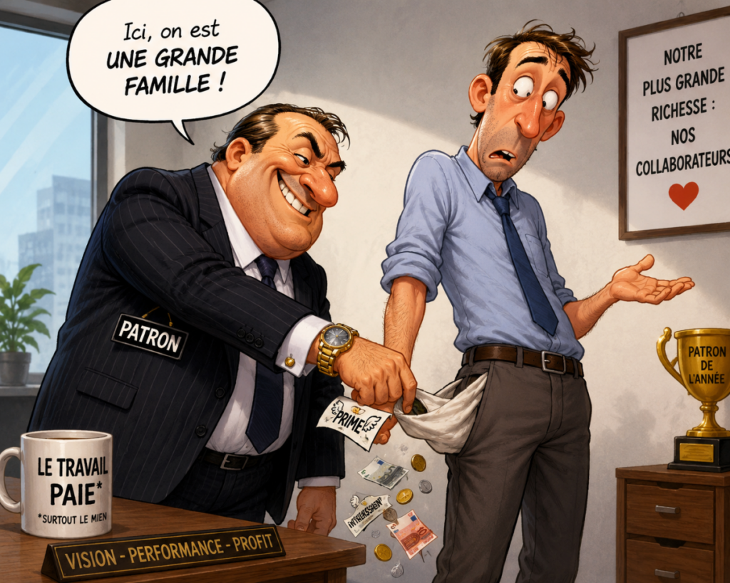tarif agent - le patron vous fait les poches