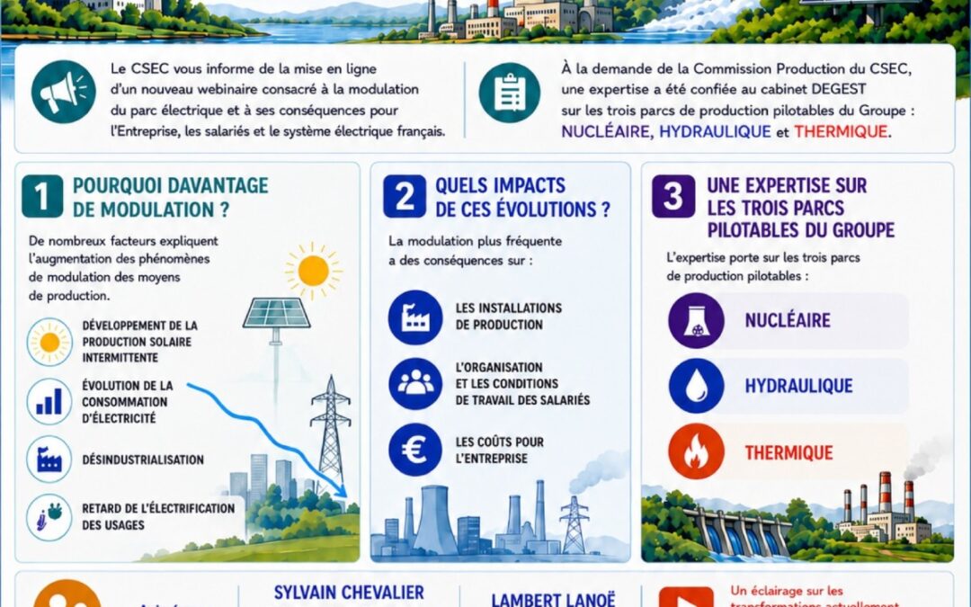 [CSEC EDF SA] — Modulation du parc électrique&nbsp;: 16 chapitres pour comprendre les conséquences pour l’entreprise